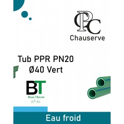 Tub PPR PN20 Ø40