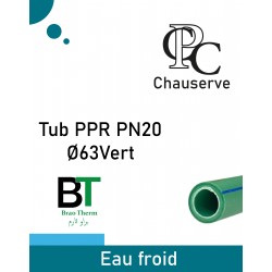 Tub PPR PN20 Ø63