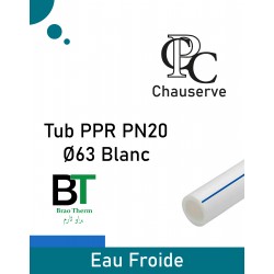 Tub PPR PN20 Ø63